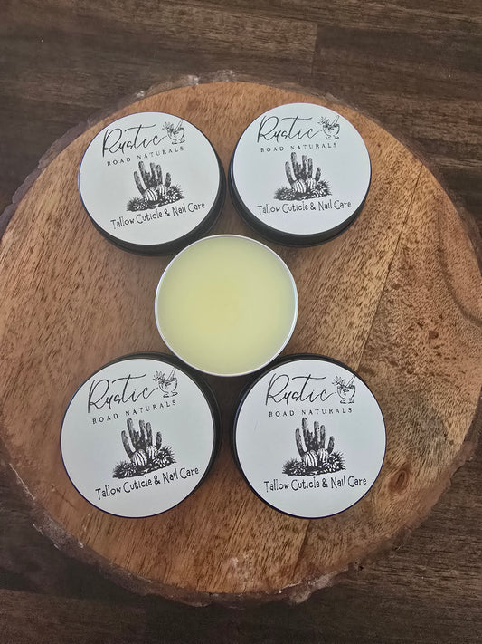 Tallow Cuticle & Nail Care Balm 2 oz