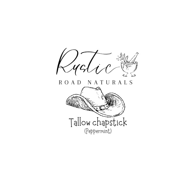 Tallow Chapstick Sweet Peppermint